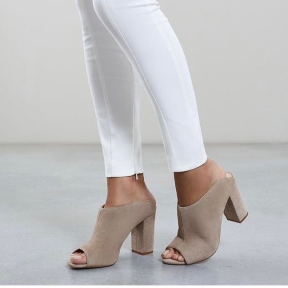 Reiss Kelly Suede Mules - Picture 1 of 8